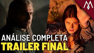 Análise completa Frame by Frame do trailer final de The Witcher [upl. by Notgnillew]