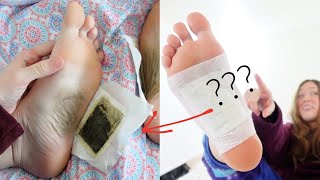 I TESTED DETOX FOOT PADS FOR 5 DAYS again amp heres what happened [upl. by Aphra251]