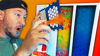 3 INSANE Spray Paint Tricks to Paint like a PRO [upl. by Su]