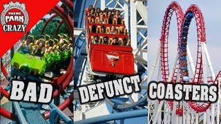 10 Infamous Removed Roller Coasters [upl. by Winwaloe]