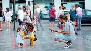 Street Performing  Reggae Guitar Beatbox  Borja Catanesi [upl. by On]