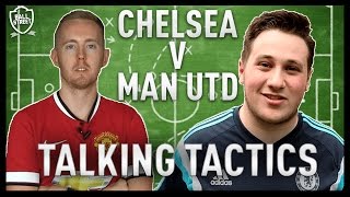 CHELSEA VS MAN UTD  TALKING TACTICS [upl. by Adnolrehs]