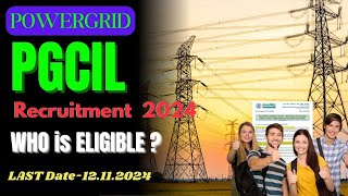 PGCIL Diploma Trainee Recruitment 2024 l Power Grid बम्पर भर्ती 2024 [upl. by Gwenette]