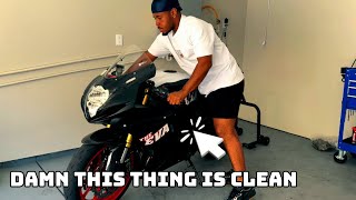 First Ride On My “NEW” Gsxr 750  Cycle Gear Haul [upl. by Stent]