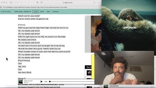 FIRST TIME Listening to LEMONADE By BEYONCÉ  REACTION amp REVIEW [upl. by Aicyla]