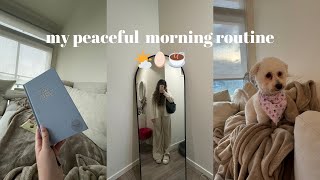 my peaceful morning routine  realistic 7 AM morning [upl. by Aisa]