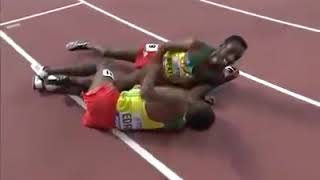 Dohe 5000m final muktar edris of Ethiopia [upl. by Htidra]