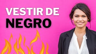 🔥 Psicología De Los Colores ➜ Vestir De NEGRO ⚫ [upl. by Tesil]