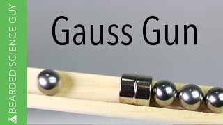 How to make a Gauss Gun Physics [upl. by Aip]