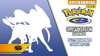 Trikkums vs ergotae PKMN Crystal Item Randomizer Tournament 2023 Part 2 [upl. by Enwahs]