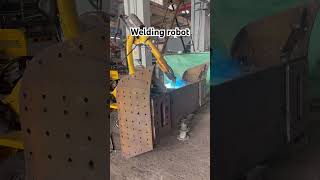 Mobile welding robot [upl. by Atekahs42]