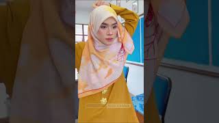 CARA PASANG JILBAB SEGI EMPAT MODERN UNTUK KONDANGAN hijabstyle hijabtutorial hijabsegiempat [upl. by Seto]