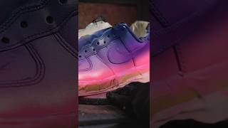 Painting Gradient Air Force 1’s [upl. by Sirref]