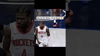 How did he make that  😅🤯 nba houstonrockets [upl. by Gavriella]