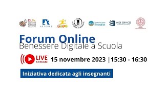 I partner italiani del progetto presentano DigitalWellbeingSchool [upl. by Nerret]