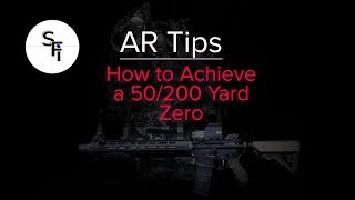 AR15 50200 ZERO AT 10 YARDS [upl. by Iver]