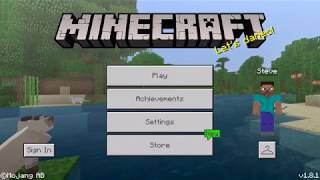 MINECRAFT POCKET EDITION VS MINI CRAFT Minecraft PE Mini Minecraft Mobile Games iOS Android [upl. by Eiba]