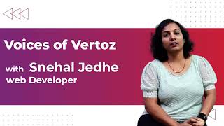 Inside Vertoz Real Stories Real Impact 🚀  Join Snehal a vital member of our Vertoz family [upl. by Rich154]