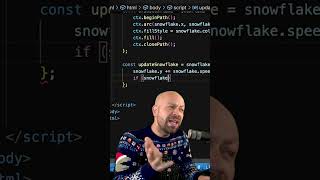 JavaScript Snow Animation javascript [upl. by Casper310]