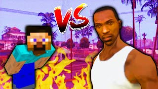 FNF Fish Fillet V2 pero es CJ vs Steve  FNF Cover  Vs Darwi V2 [upl. by Steele]