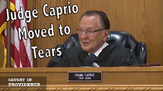 Judge Caprio Gets Emotional [upl. by Michele375]