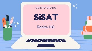 SisAT prueba para quinto grado 5°  SEP  SISTEMA DE ALERTA TEMPRANA  ROSITA HG [upl. by Imit]