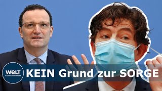 ZWEIFEL AN ASTRAZENECA Spahn und Drosten betonen die Sicherheit des Impfstoffs [upl. by Noyerb]