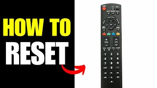 How To Reset Panasonic Tv Remote Control [upl. by Felise]