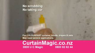 CURTAIN MAGIC Mould Remover TV ADVERT [upl. by Misha]