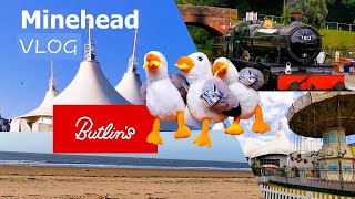 Minehead Butlins Vlog WHATS A BUTLINS HOLIDAY LIKE Sommerset vacation wake up to a sandy beach [upl. by Palmira332]