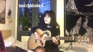 lil peep amp lil tracy  witchblades acoustic cover  rip peep xx [upl. by Eadas]