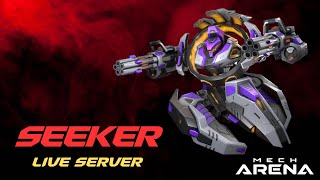 Seeker hunting real players  Mech Arena [upl. by Brent]