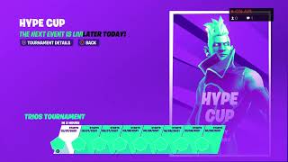 Fortnite Season 7 Trios Hype Cup Live [upl. by Hairem]