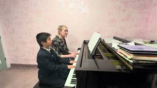 Caramba Piano duet by F Macardle [upl. by Aizat]