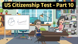 US Citizenship Test Part 10  Practice English Conversation [upl. by Ailaro106]