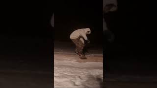 Crazy Snowboard Trick [upl. by Kerry]