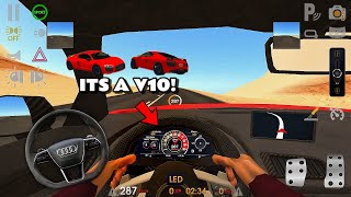 Driving School Sim  AUDI R8 Crazy High Speed POV Drive  Car Simulator Gameplay [upl. by Penelope271]