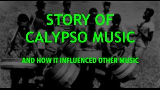 Story of Calypso Music MYP Music [upl. by Major]