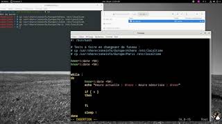 Créez votre horloge parlante sous Linux en Bash [upl. by Loise]