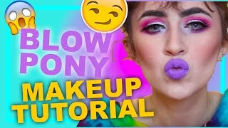 quotBLOW PONYquot MAKEUP TUTORIAL  JEFFREE STAR LIPSTICK SERIES  CAITO POTATOE [upl. by Epifano]