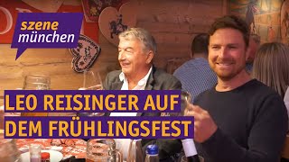 Schauspieler Leo Reisinger auf dem Münchner Frühlingsfest [upl. by Ativak269]