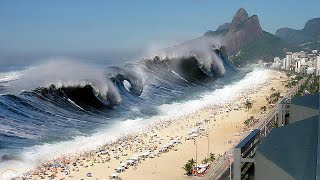 15 Largest TIDAL WAVES and Tsunamis [upl. by Deevan]