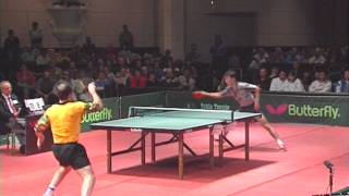 96 Gilbert Cup  Philip Saive v Kim Taek Soo Game 3 [upl. by Lorain942]