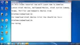 How To Download Latest Bollywood Movies Free HD Online [upl. by Arada]