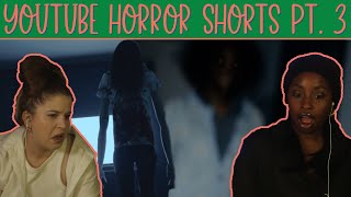 Watching quotShe Knowsquot amp quotAunty Mabelquot  YouTube Horror Shorts [upl. by Niletac]