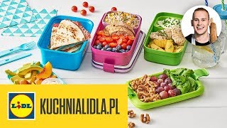 3 pomysły na LUNCHBOX 🍱  DG amp Kuchnia Lidla [upl. by Burwell]