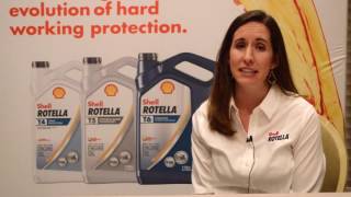 Shell Rotella debuts CK4 FA4 category engine oils [upl. by Neffets269]