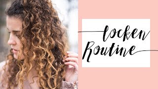 LOCKEN PFLEGEN  NoPoo Naturkosmetik meine natürliche Lockenpflege amp StylingTipps  heylilahey [upl. by Ecirtap64]