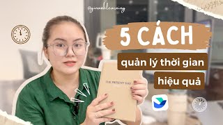 5 công cụ quản lý thời gian và công việc  để mình cùng lúc làm giám đốc giáo viên mà vẫn học tập [upl. by Cheatham887]