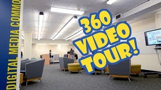 UNCG Jackson Library Digital Media Commons 360 Tour [upl. by Arinay]